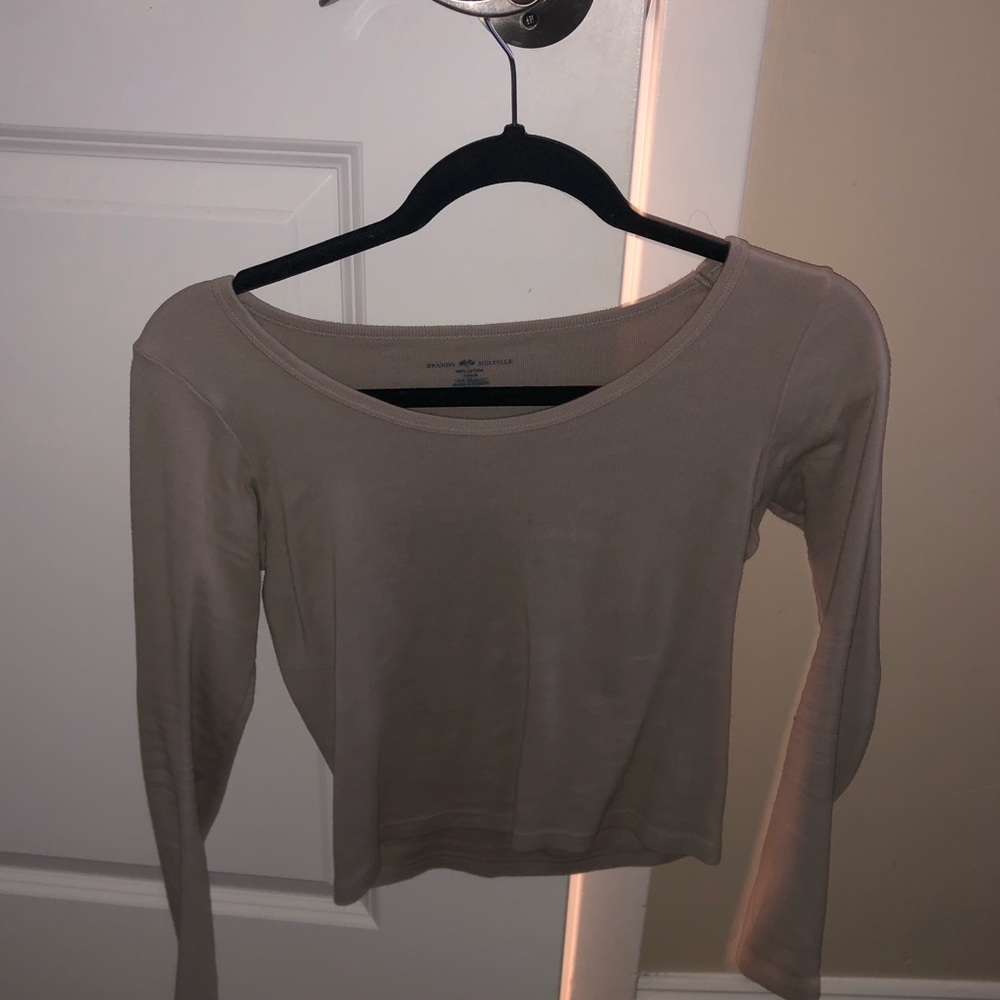 SUPER RARE brandy Melville beige top